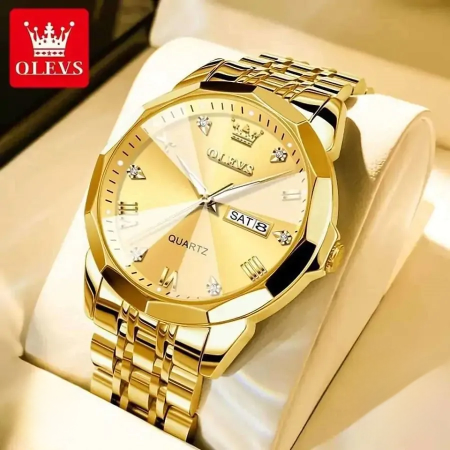 OLEVS 9931 Full Golden Man’s Watch