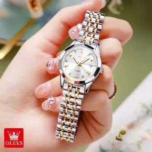OLEVS 9931 Women’s Watch Silver Golden