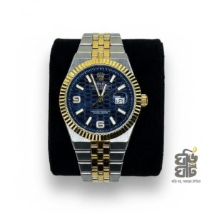 ROLEX High Quality (Gold-Blue) Men’s Watch