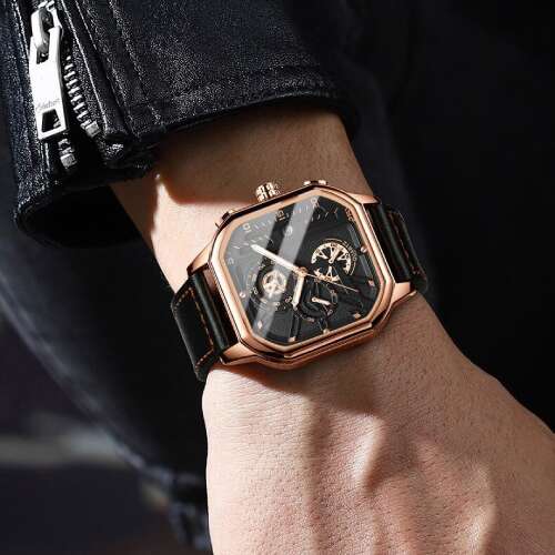 TRSOYE 6604 (Rose Gold) Men’s Watch - Image 2
