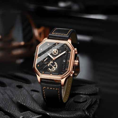 TRSOYE 6604 (Rose Gold) Men’s Watch